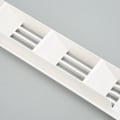 Miniatyrbillede 5 af 8: 1 Par Ventilation Rektangulær Grilldæksel Hvid Luftventil Dæksel Til Campingvogn RV Marine Båd