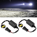 Miniatyrbilde 1 av 8: Dekoder for H8/H9/H11 C12 LED-hovedlys tåkelys anti-flimmer blinkfeil kansellerer