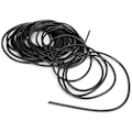 Miniatyrbillede 7 af 8: Spiral Wire Wrap Kabel Organizer Management Sort til Computer Rum Ledninger Φ20-2.5m