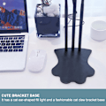 Miniatyrbilde 1 av 8: 5 tommers sammenleggbar LED-lampe for live-streaming, tatovering, sminke og negledesign - Justerbar