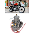 Miniatyrbillede 1 af 8: Forgaser VM34 168 34mm Bore 40mm Spigot Montering Udskiftning til VM Rund Glide
