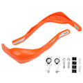 Miniatyrbillede 2 af 8: Universal Motorcykel Håndbeskytter Børstestang Orange til Dirt Bike Enduro 28mm Styr