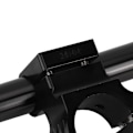 Miniatyrbilde 1 av 2: 2 stk Universelle Styrehåndtak Motorsykkel Modifisert Separasjon Aluminium Håndtak Svart (36MM)