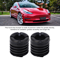 Miniatyrbild 7 av 8: 2 st Hood Bumperkuddar 1090735‑00‑C Gummibyte för Tesla Model 3 2017‑2023