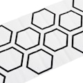 Pikkukuva 3 / 8: Geometriset Grafiikat Auton Tarra Itseliimautuva Universaali Sopivuus Auton Sivun Runko Tarra Autolle Veneelle Kuorma-autolle Musta