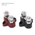 Miniatyrbillede 7 af 8: 2 stk. DC48V M8 Batteri Strømsfordelings Terminal Rød Sort 80A M8 Gevind Busbar Stud Forbindelsespost til Køretøjer
