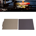 Miniatyrbillede 6 af 8: Fleksibel Stålplade Dobbeltsidet PEI Pulver Magnetisk 3D Printer Byggeplade Platform 220x220mm