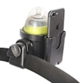 Miniatyrbild 3 av 8: Beverage Buddy för Babyutrustning, Cykel, Rollator, Universal Dryckeshållare, Mobil Gadget-ficka, 360° Roterande Kopphållare för Barnvagnar, Cyklar
