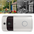 Miniatyrbillede 1 af 8: Trådløs Smart WiFi Videodørtelefon Dørklokke Infrarød Nattesyn 2 Vejs Samtale Bevægelsesdetektion til Hjemmesikkerhed