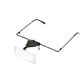 Miniatyrbillede 1 af 2: Ur Reparation Enkeltlinses Briller 1.5x / 2.5x / 3.5x Forstørrelsesglas LED Lys Lupe