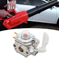 Pikkukuva 1 / 8: Kaasuttimen metalliosa Carb 308054114 308054075 Vaihto 26B Homelite puhallin UT09526