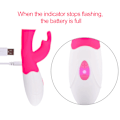 Miniatyrbillede 1 af 7: Elektrisk USB-opladelig Vandfast Stimulator Vibrator Legetøj til Kvinder