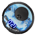 Miniatyrbild 4 av 8: Tatuageffekt 3‑12V Justerbar LED-display Blå Digital Tatuageffekt 100‑240V EU-kontakt