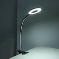 Miniatyrbilde 7 av 8: USB-ladbare bordlampe med dimmefunksjon, leselys for studier, øyevern, klipslampe