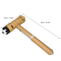 Pikkukuva 6 / 8: Shockwave Machine Golden Electric Extracorporeal Deep Massage Shockwave Device 100‑240V AU Plug