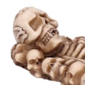 Miniatyrbillede 3 af 6: Skallehoved Røgelsesbakke Lineær Røgelsespind Holder Hjemmedekoration Ornamenter Gaver