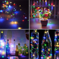 Miniatyrbilde 5 av 7: Gardin Led Kobbertråd Lys Utendørs Gardin Lys Led Vanntette Ball Lys Utendørs USB Led Lys Hvit Dekor Soverom Atmosfære Lys PVC