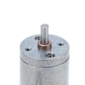 Pikkukuva 4 / 8: 25GA DC-vaihteistoinen moottori, sinkkiseos, kestävä, pölytiivis, vakaa nopeudenvaihteisto, DIY-moottori, robottimalli, 170RPM