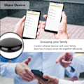 Miniatyrbild 6 av 8: IR Universal Fjärrkontroll Mobiltelefonapp Röststyrning Infraröd Fjärrkontroll Kompatibel med Smarta Hemsystem