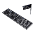 Miniatyrbilde 2 av 5: Brettsammenleggbart Bluetooth-tastatur Trådløst Ultratynn for IOS Android Windows Datamaskin