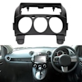 Miniatyrbillede 7 af 8: Navigationspanelramme Trim ABS Instrumentbræt Dæksel 2 Din Udskiftning til Mazda 2 2007‑2013