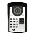 Miniatyrbillede 3 af 8: 7 tommer RFID Adgangskode Videodørtelefon Trådløs Intercom Dørklokke Sæt Uden Lås 806FD11 (EU Stik)