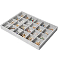 Miniatyrbild 1 av 6: Vee smyckeskrin, smyckesfack, stapelbar, högkapacitets förvaringslåda för smycken, smyckeskåp i PU-läder, smyckeskrin, smyckeskrin för örhängen,