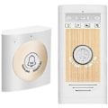 Miniatyrbild 1 av 5: Smart Trådlös Röstintercom, Dörrklocksystem med Klar Röstöverföring för Kontor &amp; Hem, 2-Vägs Samtal Enkel Installation (Stöder 15