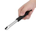 Miniatyrbillede 1 af 3: USB Opladbar Vindtæt Flammeløs Elektrisk Buelighter Bærbar BBQ Picnic Lighter Mat Sort