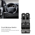 Miniatyrbillede 8 af 8: Forrude Vindue Master Switch Venstre Side 25401‑ZJ00A Sort Udskiftning til Nissan Titan 2004‑2015 2 Døre