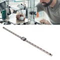 Miniatyrbillede 1 af 8: Lineær Skinneguide Høj Præcision Stabil Robust Holdbar Lille Letvægts Lineær Glidebane til CNC DIY Projekt 500mm