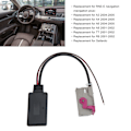 Miniatyrbilde 6 av 8: Bil Bluetooth5.0 Trådløs Modul 32-pins AUX IN Adapter Erstatning for A3 A4 A6 A8 RNS E Navigasjon