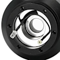 Miniatyrbilde 5 av 8: 135H Ratthjul Kort Navadapter 6 Bolter Plug and Play Erstatning for Passform Civic 15+