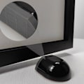 Miniatyrbild 8 av 8: 4 st Dörrstopp Tyst Kollisionsskydd Silikon Golvdörrstopp Dörrstopp Fångsthållare för Sovrum Badrum Platt Huvud