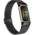 Miniatyrbild 1 av 5: Metall Armband Kompatibel med Fitbit Charge 5 Armband,