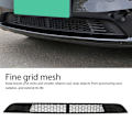 Miniatyrbilde 8 av 8: 2 stk. Frontgrillnett Lys Svart Bumper Ventilasjonsgitter Erstatning for Tesla Model Y 2020‑2023