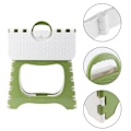 Miniatyrbillede 3 af 3: Bærbar Foldbar Trinbænk i Plastik Trinbænk til Børn Voksne Køkken Badeværelse Have #1