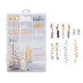 Miniatyrbilde 2 av 8: 150 stk Hår Dreadlock Smykker Retro Legering Vår Sølv Måne Hår Mansjetter Spoler for Dreadlock Tilbehør