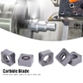 Miniatyrbillede 3 af 5: 10 stk CNC Drejebænk Vendbare Indsæt Solid Carbide Blad Skæring SNMX1205ANN F57 LF6018
