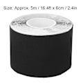 Miniatyrbilde 5 av 7: 5m Brystløft Tape Elastisk Vannfast Lim Brystdekke Tape Svart 5m x 6cm