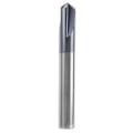 Miniatyrbillede 2 af 8: 3‑Flad Chamferfræser Bor Tungsten Stål 120° CNC Chamfering End Mill ToolD10 x 120° x 75L