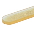 Miniatyrbillede 3 af 3: Nano Glas Fod Rasp Fil til Fjernelse af Død Hud og Hård Hud - Pedikyrpleje (Guld, 12cm)