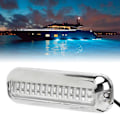 Pikkukuva 1 / 8: 2 kpl 42LED Veneen Perävalo 10‑36V IP68 Vedenkestävä 1500LM Erittäin Kirkas Meriperävalo Sininen Valo