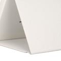 Miniatyrbillede 5 af 8: Rejse Spejl med Lys Bluetooth Højttaler LED 3 Farver Dæmpbar Bordmodel Foldbar Hvid