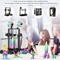 Miniatyrbillede 7 af 8: 3D Printer PLA Filament Dobbelt Farve Lilla Hvid Pæn Ledningsføring Glat Udskrivning Silkeglans Printer Filament