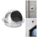 Miniatyrbillede 1 af 8: Rustfrit Stål Ventilationshætte Udvendig Regnsikker Vinddækning Rustfrit Stål Ventilationsdækning Udløbstilbehør 6 Tommer