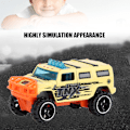 Miniatyrbild 5 av 8: 6 st 1:64 Engineering Bilmodell Legering Simuleringsfordon Bilmodell Barnleksak D-Stil