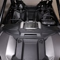 Miniatyrbilde 1 av 8: Senterkonsoll Oppbevaringsboks Deksel Trim Karbonfiber Materiale Erstatning for Polaris RZR PRO XP 2021+