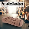 Miniatyrbilde 8 av 8: Justerbar Trenings Sandsekk i Canvas for Vekttrening i Hagen (Khaki)