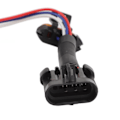 Miniatyrbillede 5 af 8: Køretøjs Baglygte Strømkabel Baglygte ABS Lampe Ledningsnet Udskiftning til Polaris RZR 2015‑2018